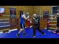 Тренировка по боксу МСМК Сергея Городничёва