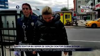 Sahte Doktor Bu Sefer De Gerçek Doktor Olmak İstiyor