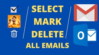 Select ✔️ Mark As Read all Gmail, Exchange, Outlook Emails 📧