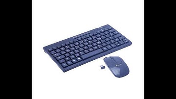 Mini Wireless Keyboard Mouse Combo || A Tech