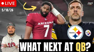 What's The Arizona Cardinals Plan At Quarterback Now That Aaron Rodgers is OFFICIALLY Of The Market!