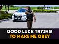 These Cops Tried To Assert Their Authority On Him But He Ain't Having None Of It
