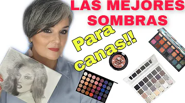 ¿Qué maquillaje queda mejor con las canas?