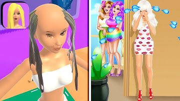 Doll Makeover - All Levels Mobile Gameplay Walkthrough Android, iOS Game New Level GL6OE