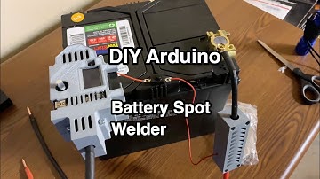 Using a DIY Arduino Battery Spot Welder