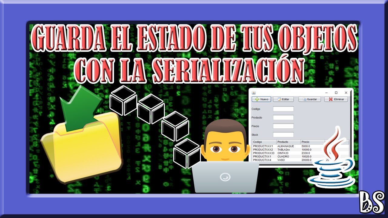JAVA - Guardar el estado de los Objetos - Serialización y Deserialización
