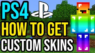 How To Get Custom Skins On Minecraft PS4 & PS5 - Make Your Own Skin!