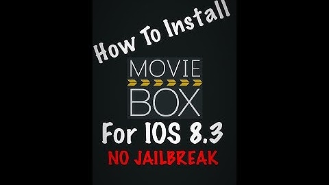 How To Get Moviebox On iOS 8.3 No Jailbreak