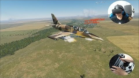 DCS VR L-39ZA Albatros | Oculus rift s | Gun Pod | Epic Missile attack | English version