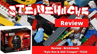 Review - Lego Brickheadz Kylo Ren Sith Trooper 75232