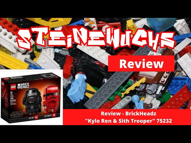 Review - Lego BrickHeadz Kylo Ren & Sith Trooper 75232