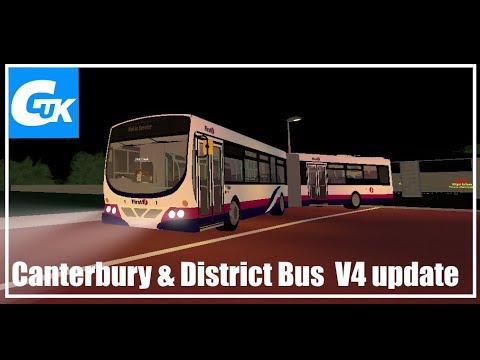 Canterbury District Bus Simulator V4 Beta Bendy Buses Update Youtube - explode bus game roblox
