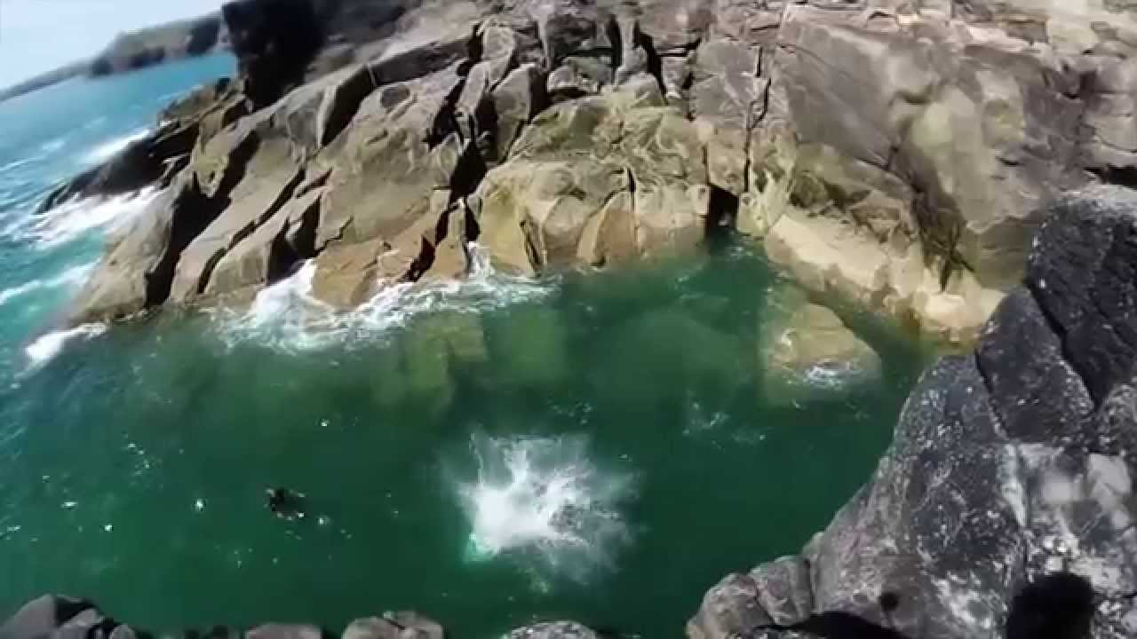 Goldiggins Quarry Cliff Jumping 