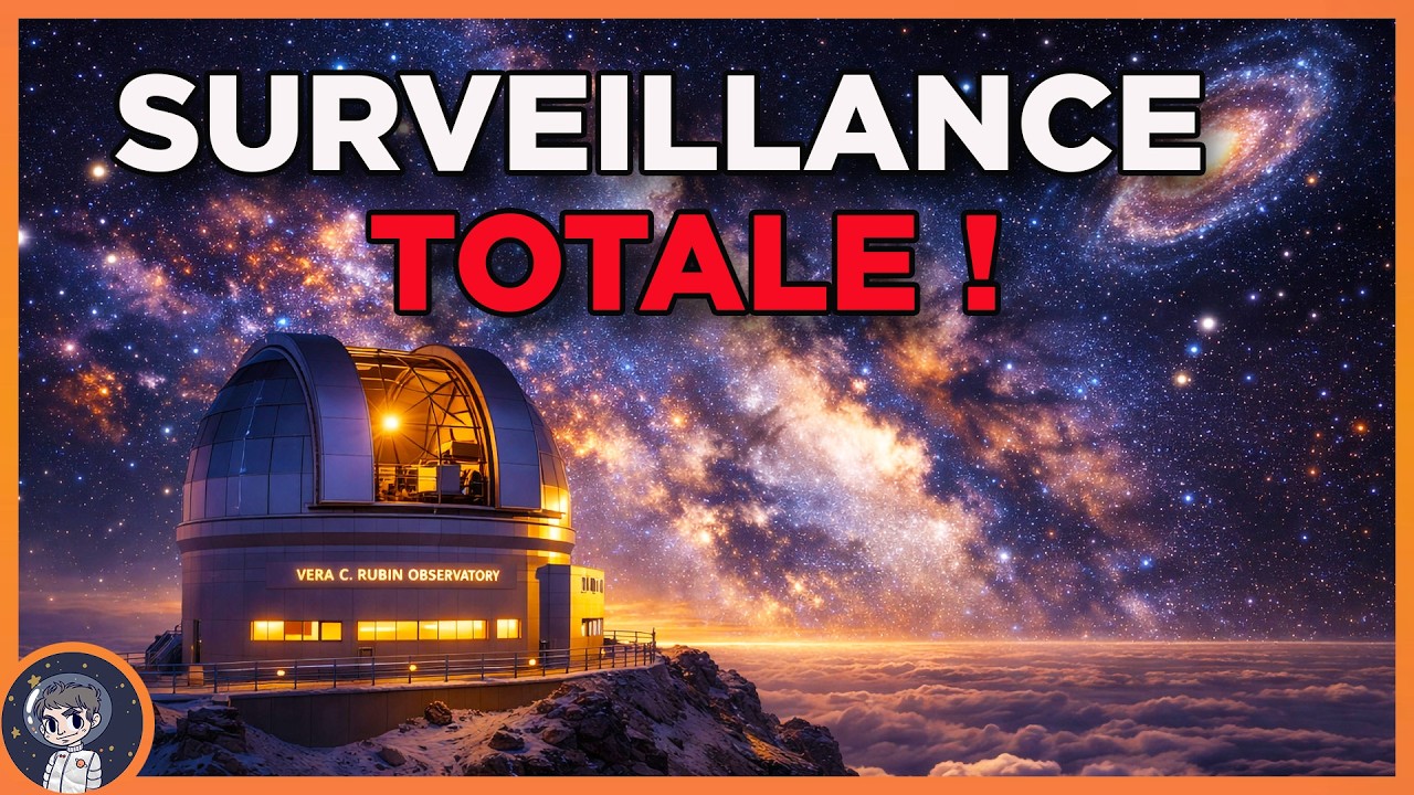 Télescope RUBIN: La Terre est enfin sous SURVEILLANCE TOTALE ! - Le Journal de l'Espace #337 - Actu