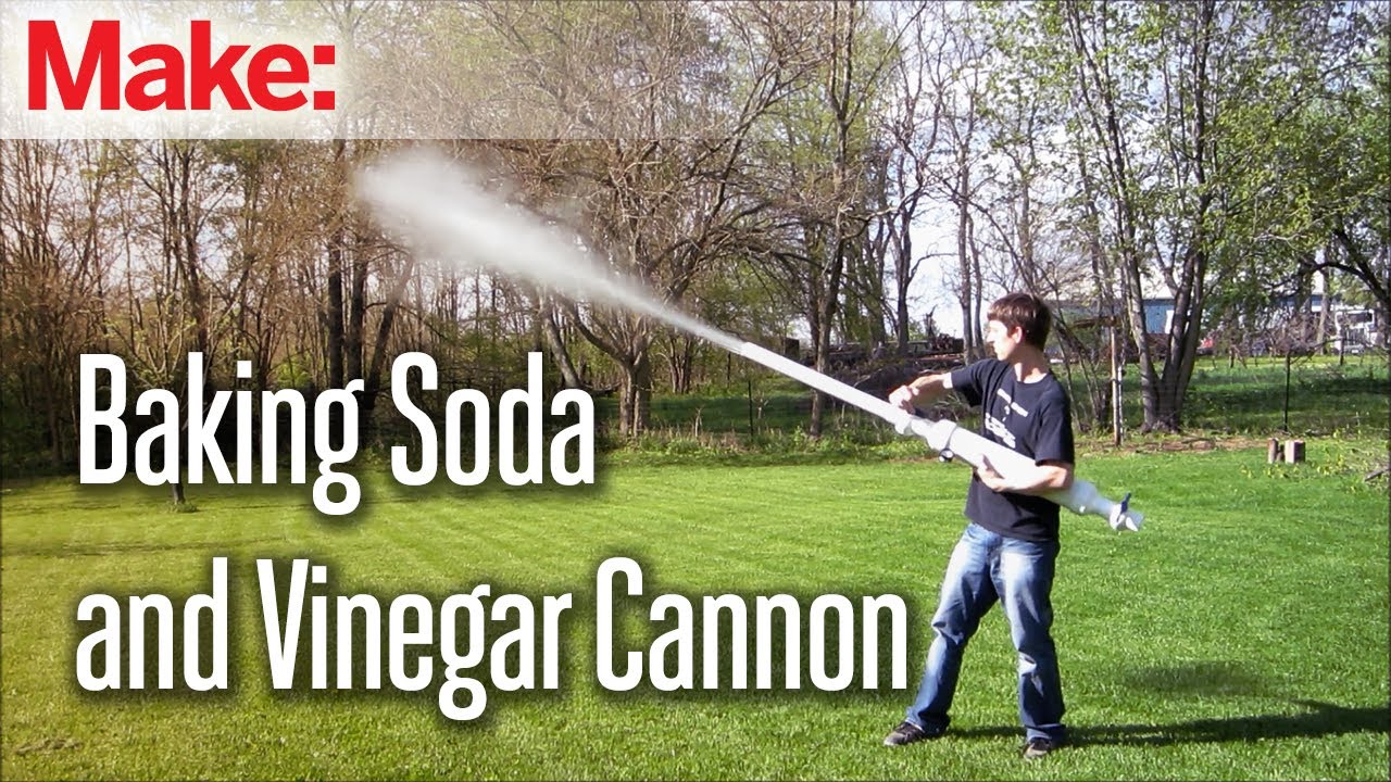 Baking Soda and Vinegar Cannon - Make