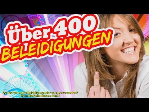 Video: Beleidigende Beleidigungen