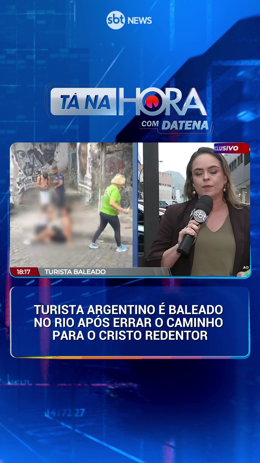RJ: Turista argentino é baleado após errar caminho para o Cristo Redentor | Tá na Hora (12/12/24)