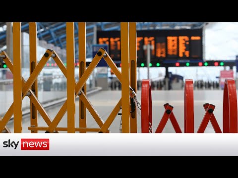 Major disruption as four rail unions hold 24-hour strike