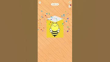 🤯🐝🤯 Paper Fold #shorts #gameplay #paperfold #puzzle #172