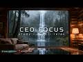 Intense Focus Music for Cramming 📚 Emergency Study Music &amp; Powerful Waterfall Noise