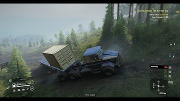 Snow Runner - Looking Beyond The Horizon - deliver cargo container to the radar tower part2