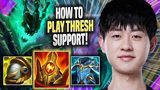 LEARN HOW TO PLAY THRESH SUPPORT LIKE A PRO! - RNG Ming Plays Thresh SUPPORT vs Nautilus!