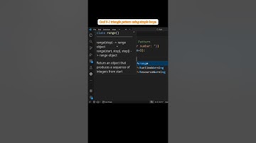Binary Triangle Pattern in Python#python #patternprinting #binarypatterns #coding #shorts #interview