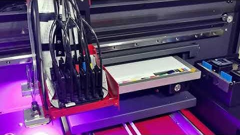 Erasmart 3360 double print head uv dtf printer fast printing speed for uv dtf film