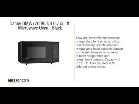 Danby DMW7700BLDB 0.7 cu. ft. Microwave Oven - Black - YouTube