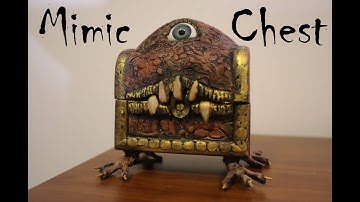 How to make DnD mimic chest for dice