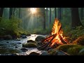 Sleep by the Riverfire | Ultimate Nature ASMR for Insomnia Relief
