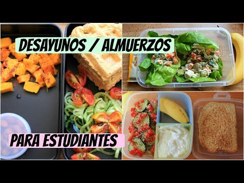 Video: 5 Abundantes Ideas Para Almuerzos Para Un Estudiante