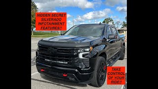 Check this out! Hidden Silverado Features & Settings! How to program your IT System! #youtube #video