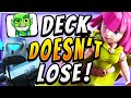 UNDEFEATED! DIRTY LADDER DECK ISN'T FAIR! — Clash Royale