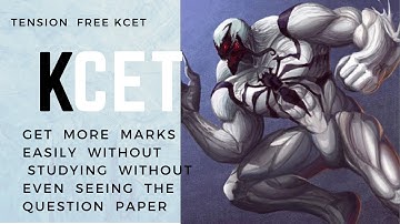 HOW TO EASILY GET MORE MARKS IN KCET  PHYSICS  2021 WITHOUT STUDYING PART 9