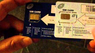 Straight Talk Mini Sim and Micro Sim for iPhones