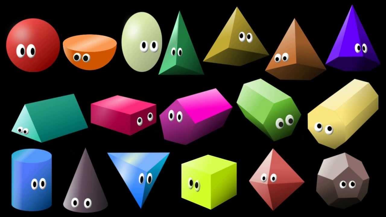 What Shape Is It? 2: 3D Shapes - Learn Geometric Shapes - The Kids