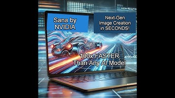 Meet Sana: 100x Faster AI Image Generator! High-Res in Seconds