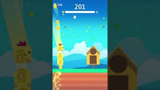 Stacky Bird Gameplay level 8 TalhaPro Best Hyper Casual Offline Mobile Games Free Games #shorts screenshot 4