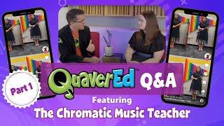 The Chromatic Music Teacher: Background, Going Viral, and More! (Part 1)