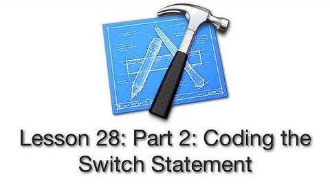 Objective-C Tutorial - Lesson 28: Part 2: Coding the Switch Statement