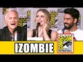 iZOMBIE Season 3 Comic Con Panel (Part 1) - Rose McIver, Aly Michalka, David Anders, Rahul Kohli