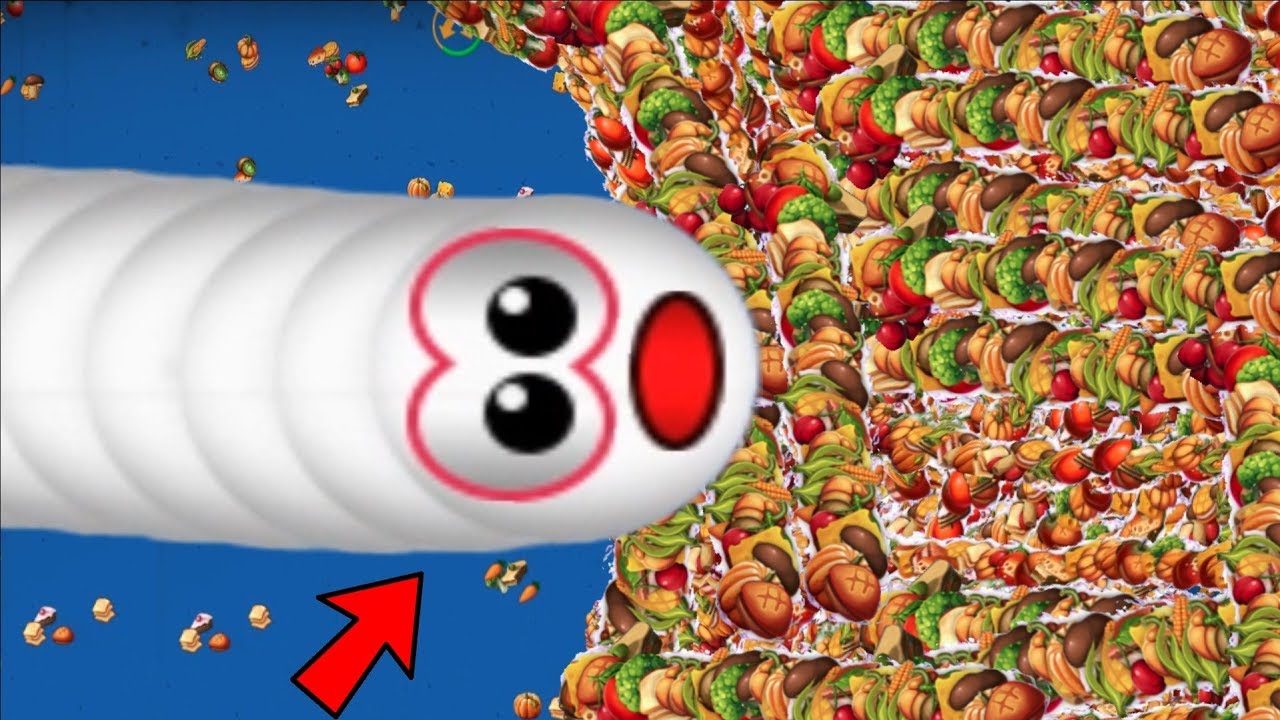 ⁣WormsZone.io Biggest Slither Snake 1,000,000+ Score World Record Top 01 Epic Worms Zoneio Gameplay