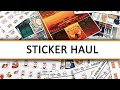 Planner Sticker Haul #77 (foil, kits, characters)