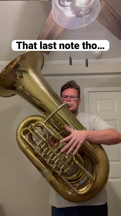 Is this unnecessary? Probably 🤷‍♂️ #tuba #shorts