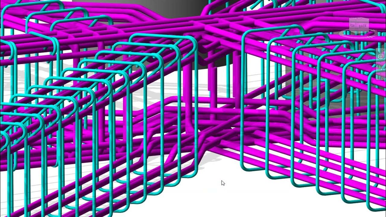 Revit Structure Reinforcement Detailing Beam Connection Between Main