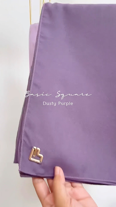 Diantara warna ungu ini, kamu paling suka yang mana Dear? 🥰 #hijab #hijabstyle