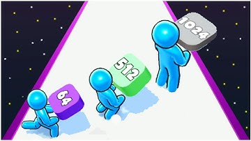 Idle 2048 Land - Gameplay Walkthrough - Max Levels (Reach 1024)