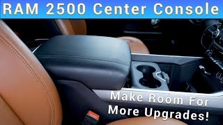 20192023 Ram 2500  Full Length Floor Center Console  The Build S1EP8 by Infotainment.com