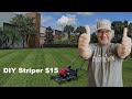 DIY Lawn Striper - How TO Mow LAWN STRIPES